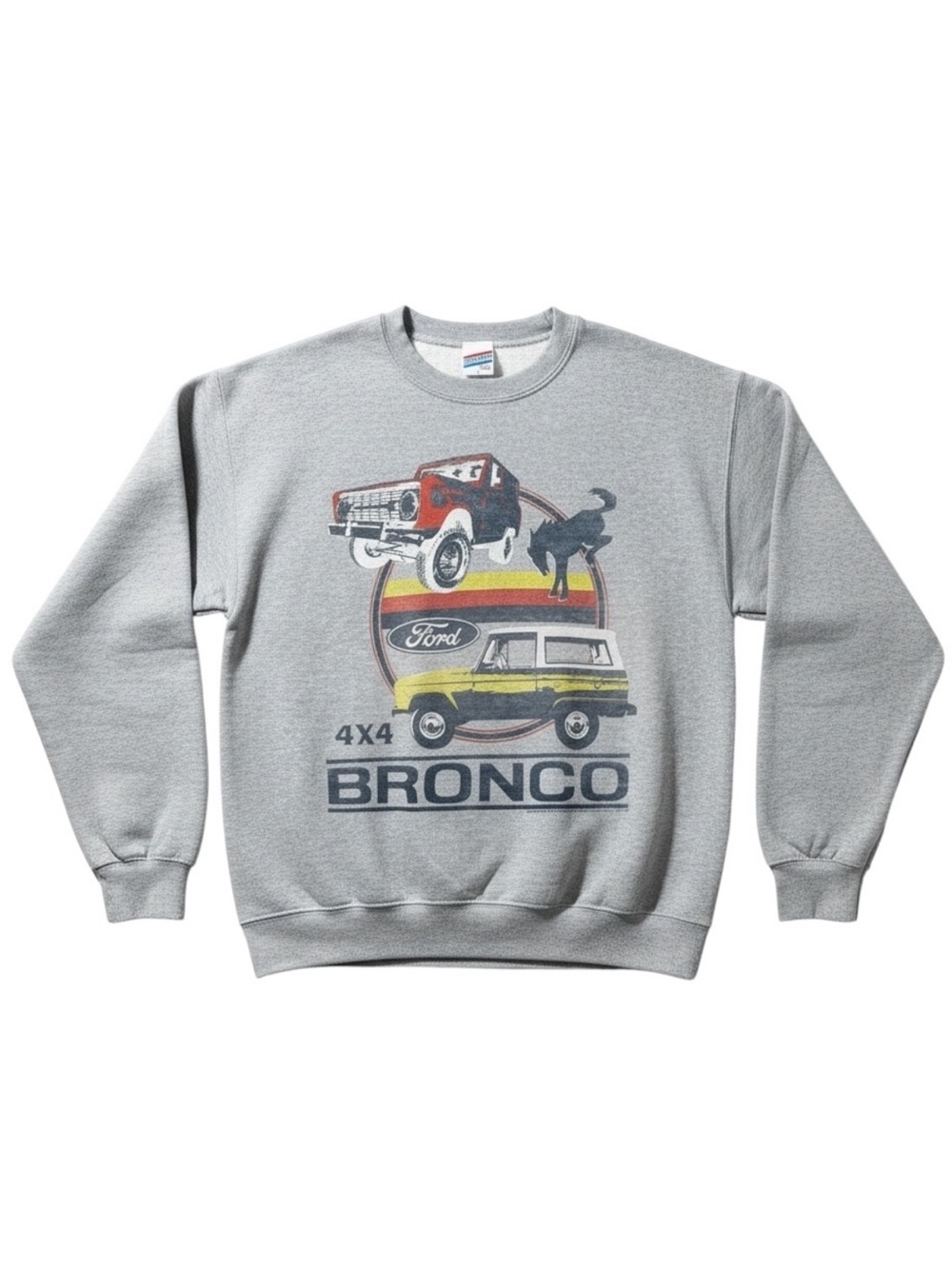 Junk Food Oversized Ford Bronco 4X4 Sweatshirt NWT Size Small